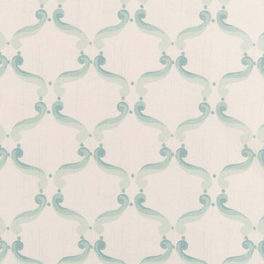 D2927 Abstract & Geometric Rain Aqua & Teal Charlotte Fabrics