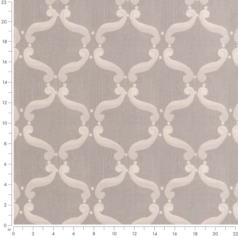 D2928 Abstract & Geometric Grey Grey & Silver Charlotte Fabrics