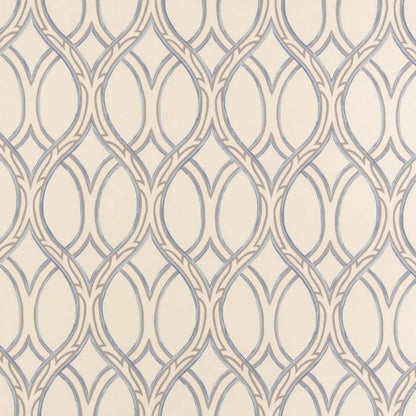 D2931 Abstract & Geometric Light Blue Blue Charlotte Fabrics