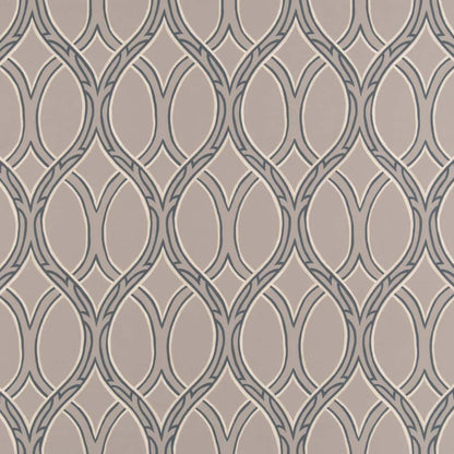 D2933 Abstract & Geometric Pewter Grey & Silver Charlotte Fabrics