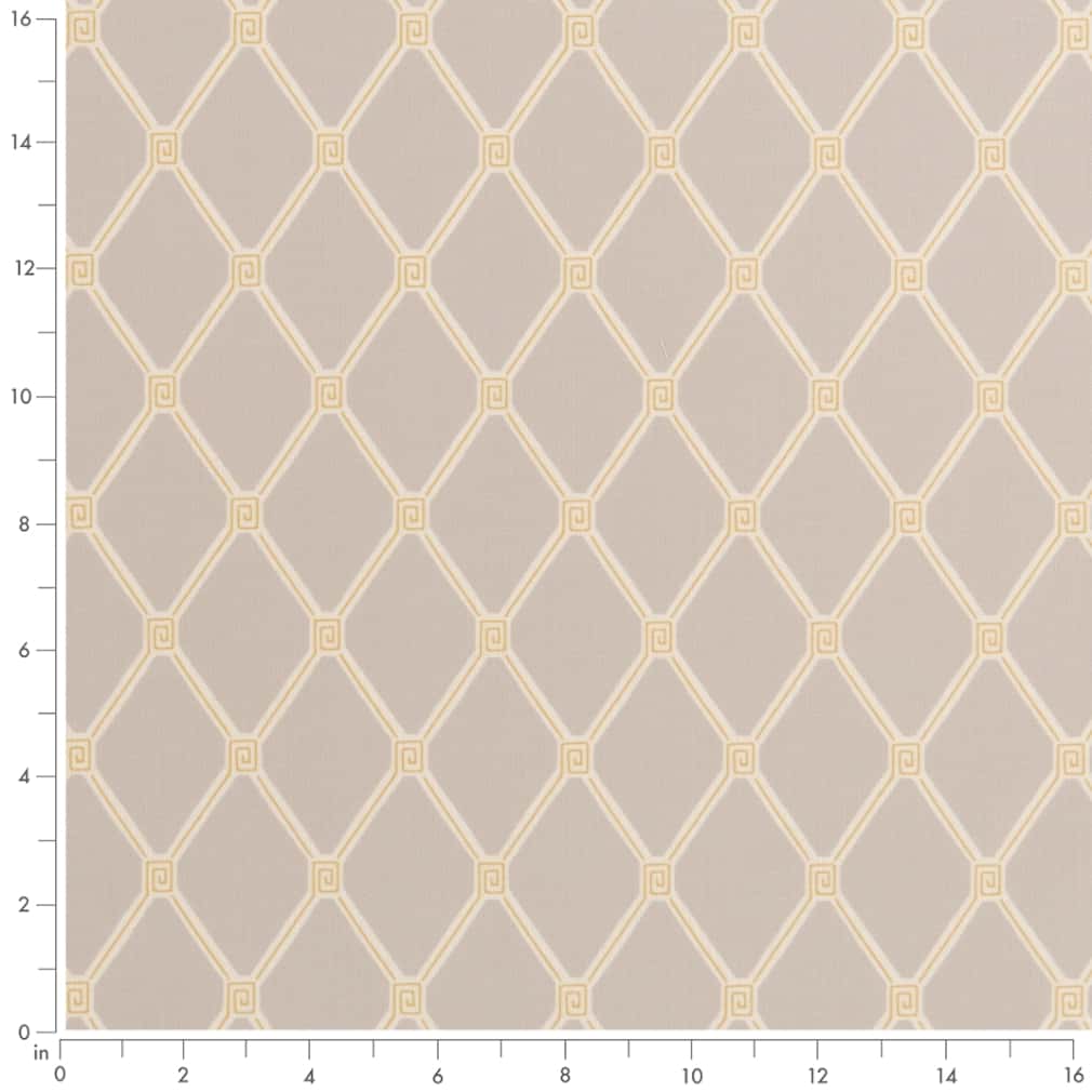 D2937 Abstract & Geometric,Diamonds Lemon Gold & Yellow Charlotte Fabrics