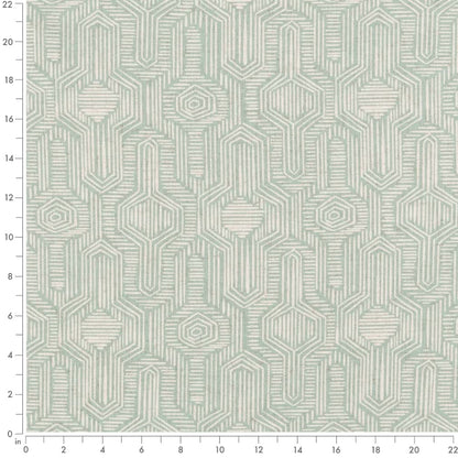 D2938 Abstract & Geometric,Global Water Aqua & Teal Charlotte Fabrics