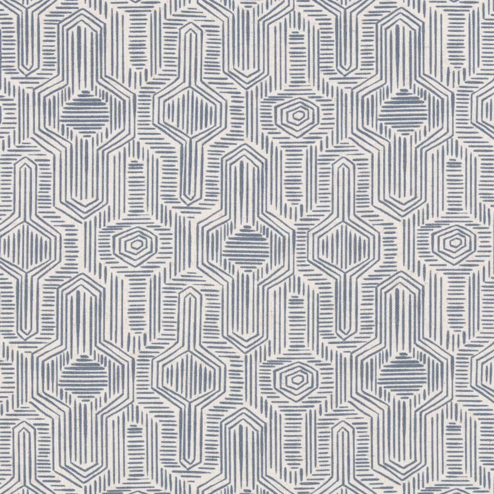 D2939 Abstract & Geometric,Global Powder Blue Blue Charlotte Fabrics