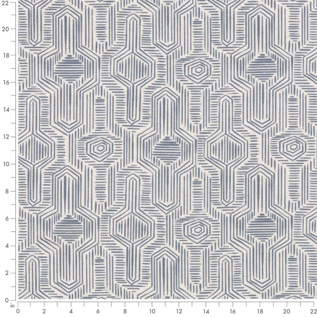 D2939 Abstract & Geometric,Global Powder Blue Blue Charlotte Fabrics