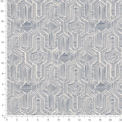 D2939 Abstract & Geometric,Global Powder Blue Blue Charlotte Fabrics