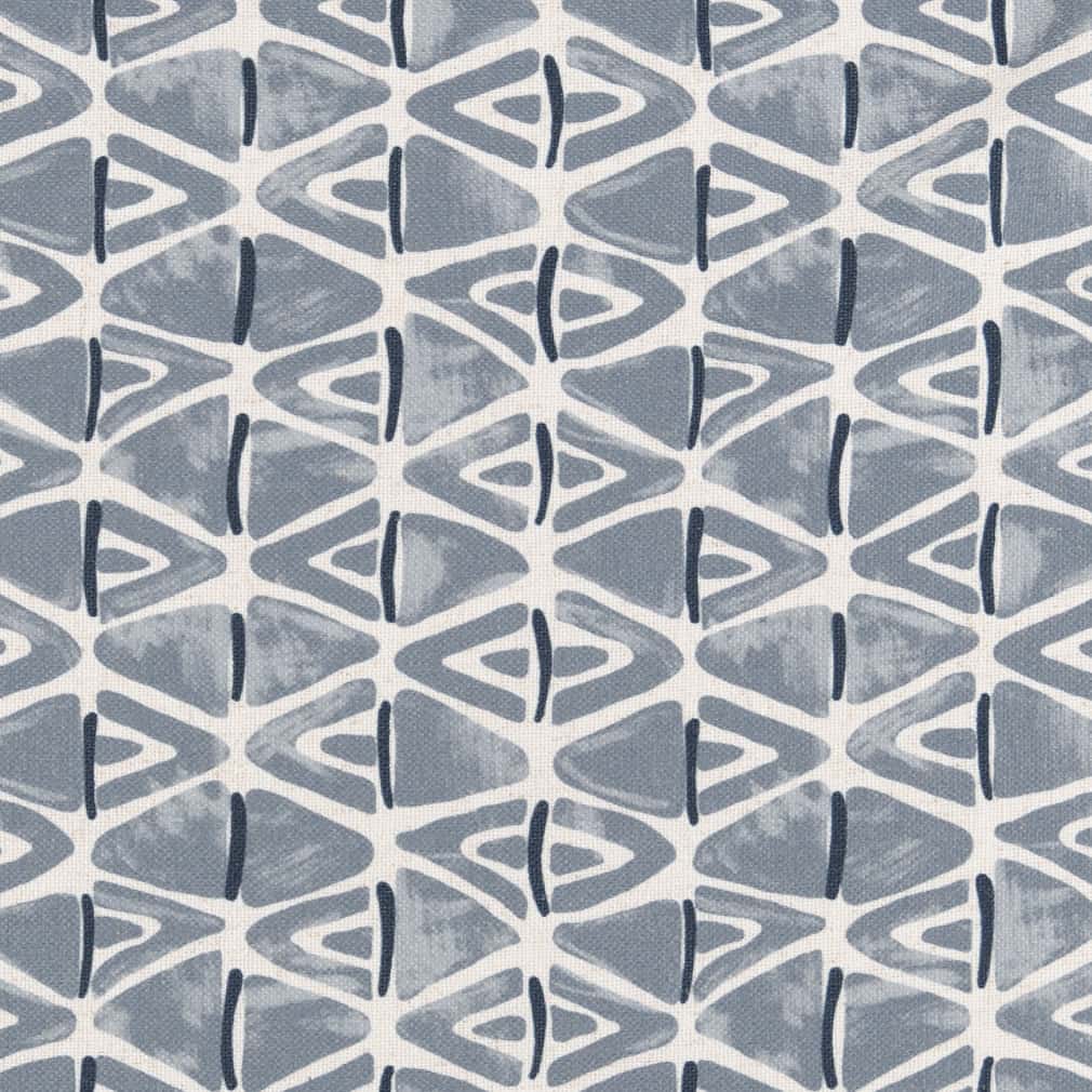 D2941 Abstract & Geometric,Global Sky Blue Charlotte Fabrics