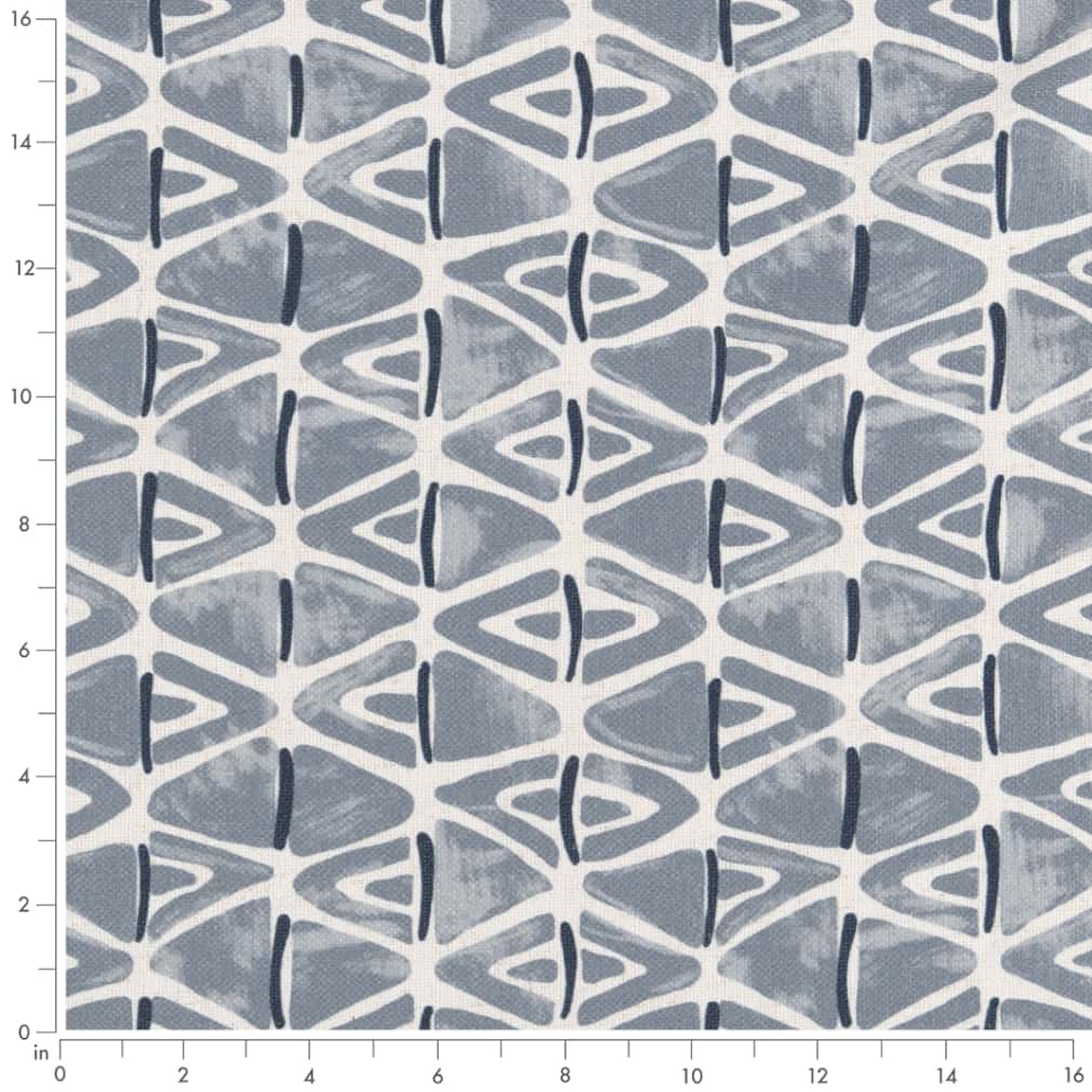 D2941 Abstract & Geometric,Global Sky Blue Charlotte Fabrics