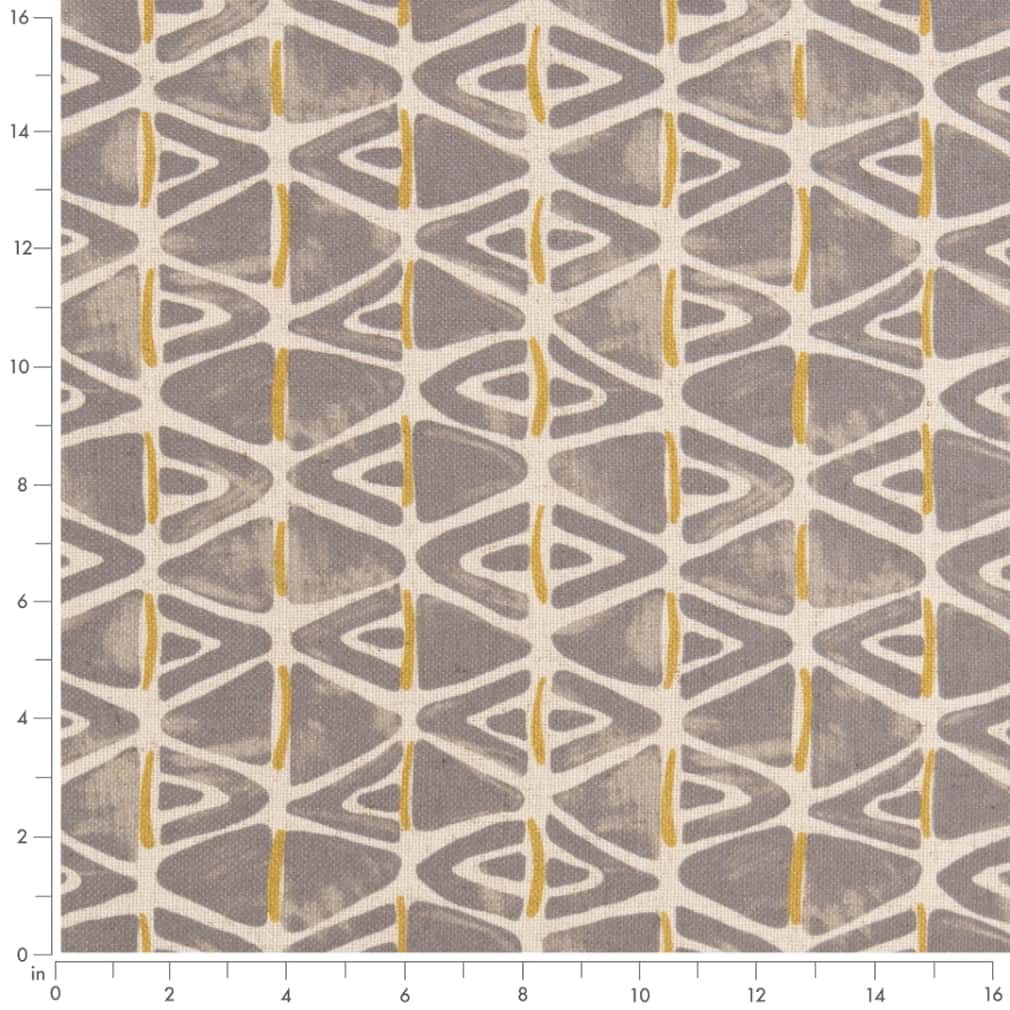 D2942 Abstract & Geometric,Global Flax Gold & Yellow,Grey & Silver Charlotte Fabrics