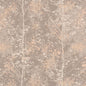 D2947 Abstract & Geometric,Leaves Rose Quartz Coral & Peach,Grey & Silver,Pink Charlotte Fabrics