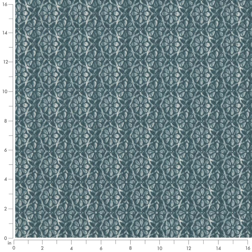 D2950 Abstract & Geometric,Small Scale Teal Aqua & Teal Charlotte Fabrics