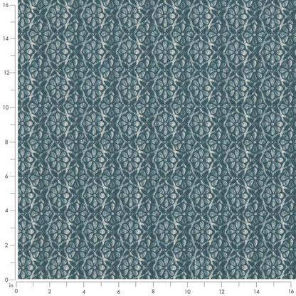 D2950 Abstract & Geometric,Small Scale Teal Aqua & Teal Charlotte Fabrics