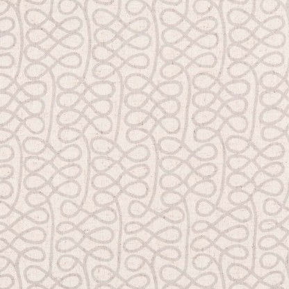 D2955 Abstract & Geometric Dove Grey & Silver Charlotte Fabrics