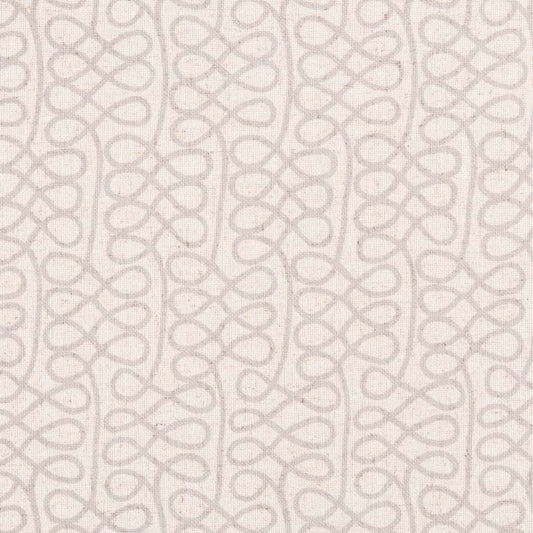 D2955 Abstract & Geometric Dove Grey & Silver Charlotte Fabrics