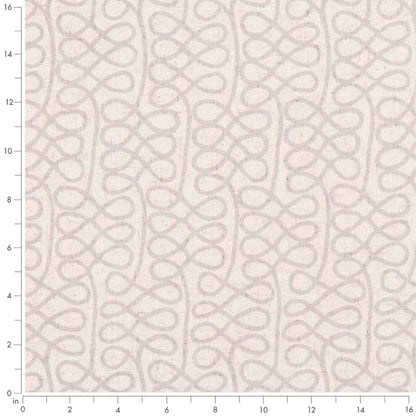 D2955 Abstract & Geometric Dove Grey & Silver Charlotte Fabrics