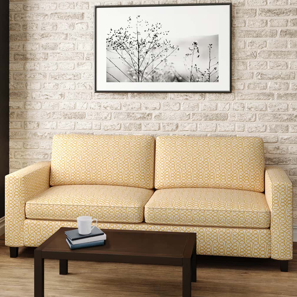 D2956 Abstract & Geometric Butterscotch Gold & Yellow Charlotte Fabrics