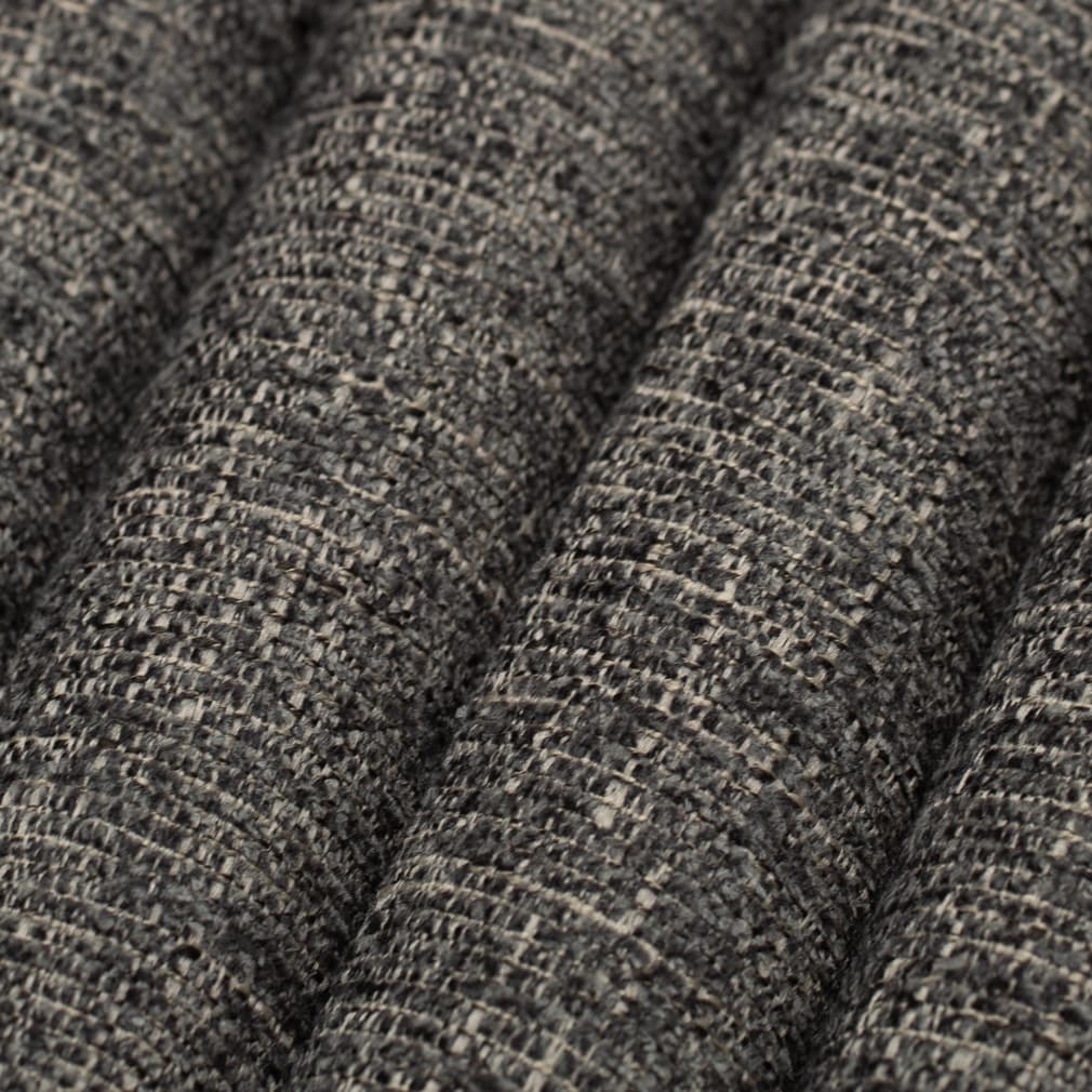 D2963 Plain & Solid Lead Grey & Silver Charlotte Fabrics