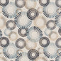 D3027 Abstract & Geometric Navy Blue Charlotte Fabrics