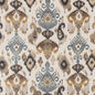 D3030 Abstract & Geometric,Global Azure Blue Charlotte Fabrics