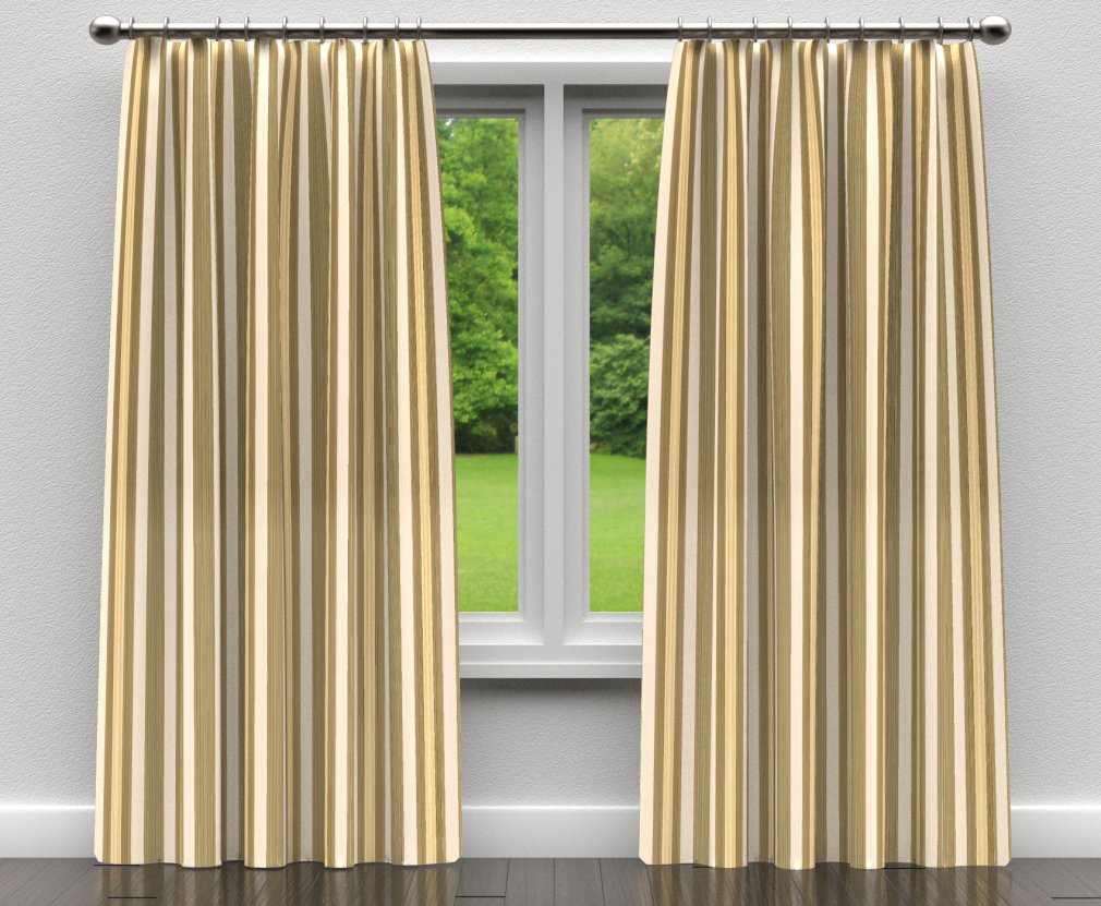 D303 Stripe Juniper Noble Stripe Green Charlotte Fabrics