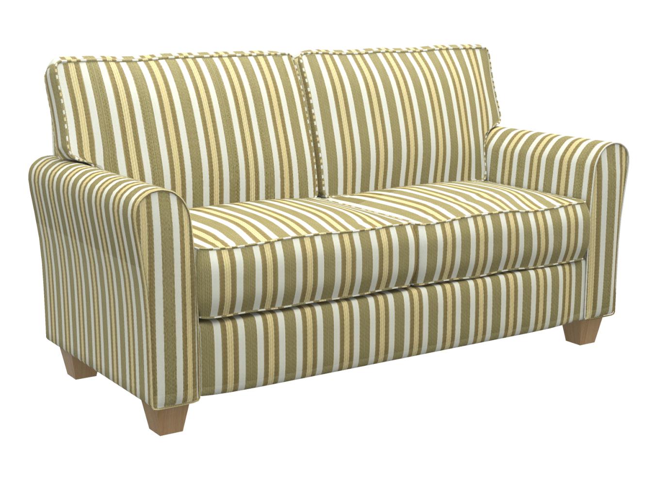 D303 Stripe Juniper Noble Stripe Green Charlotte Fabrics