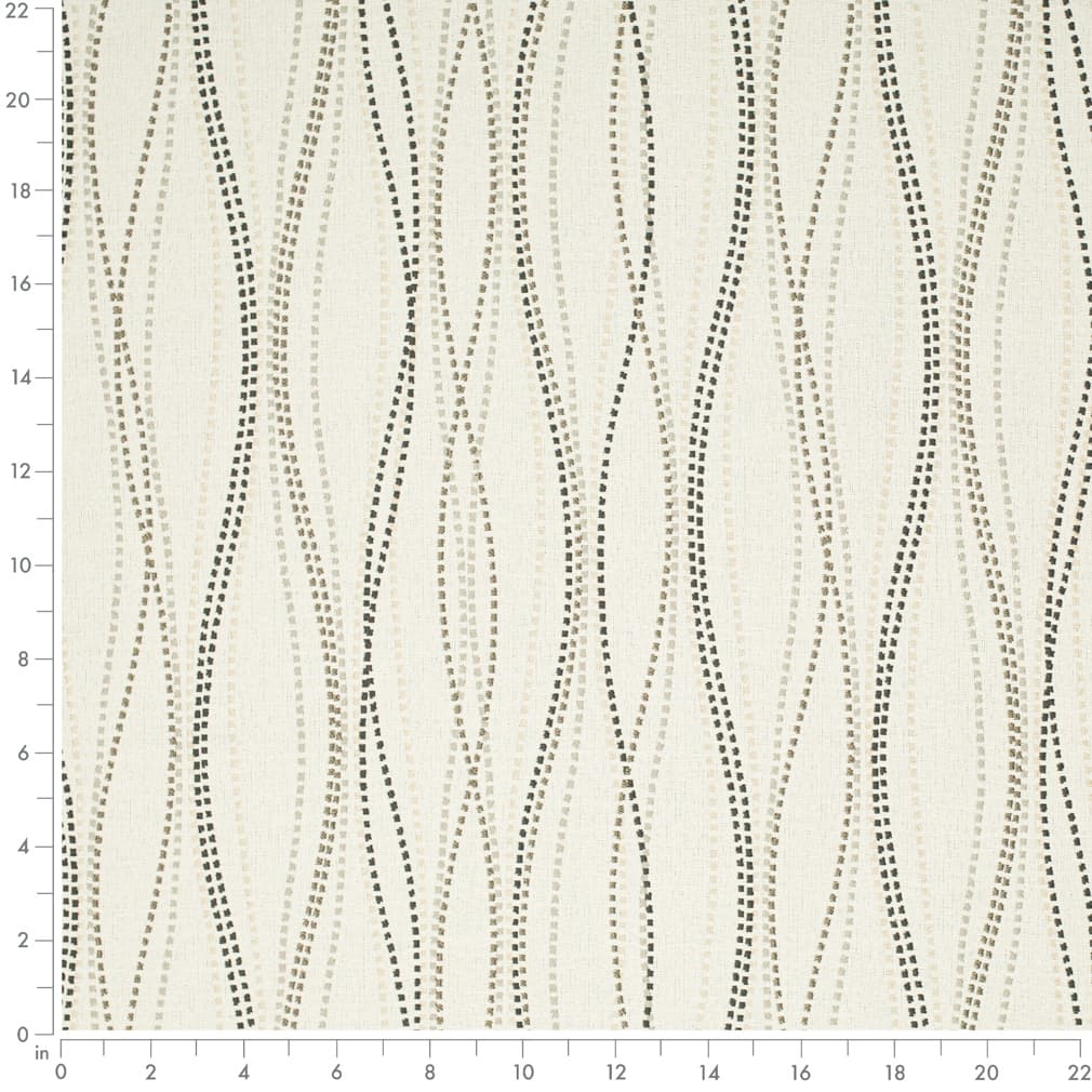 D3040 Abstract & Geometric Coin Beige & Taupe Charlotte Fabrics
