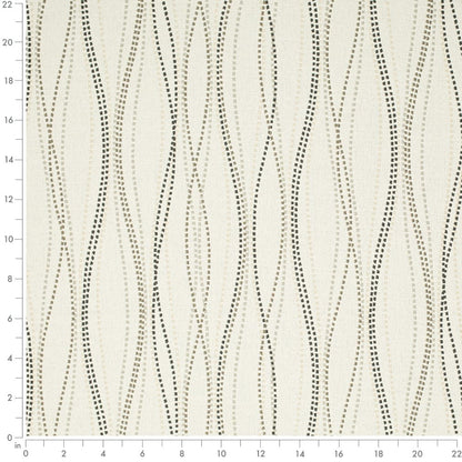 D3040 Abstract & Geometric Coin Beige & Taupe Charlotte Fabrics