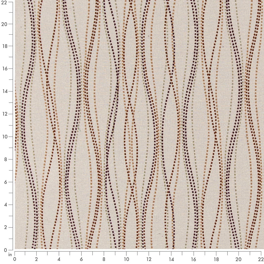 D3041 Abstract & Geometric Saffron Purple,Red & Burgundy Charlotte Fabrics