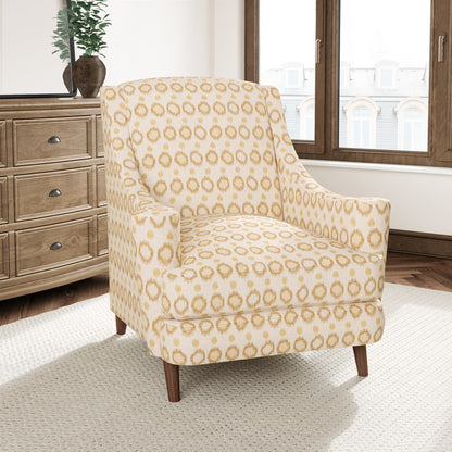 D3044 Abstract & Geometric Straw Beige & Taupe,Gold & Yellow Charlotte Fabrics