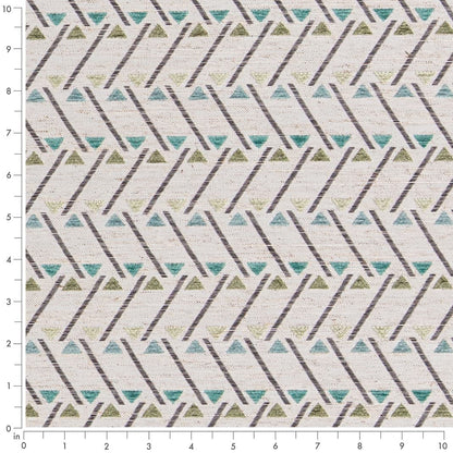 D3048 Abstract & Geometric Aloe Aqua & Teal,Green Charlotte Fabrics