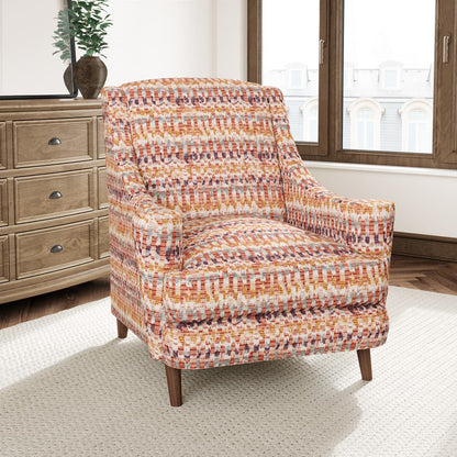 D3053 Abstract & Geometric Ruby Red & Burgundy Charlotte Fabrics