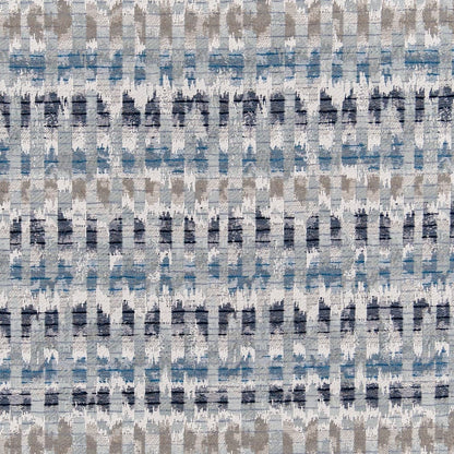 D3055 Abstract & Geometric Sky Blue Charlotte Fabrics