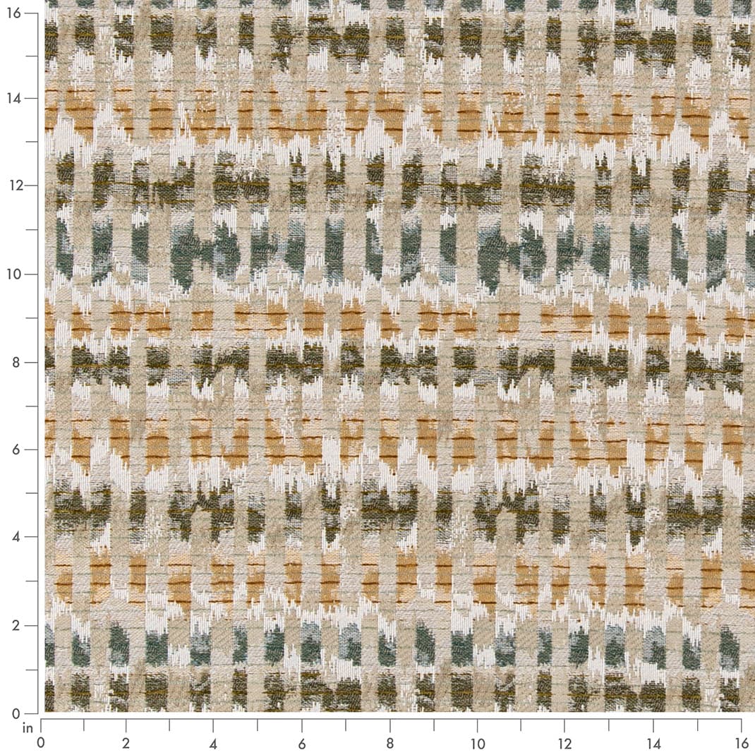 D3056 Abstract & Geometric Fern Green Charlotte Fabrics