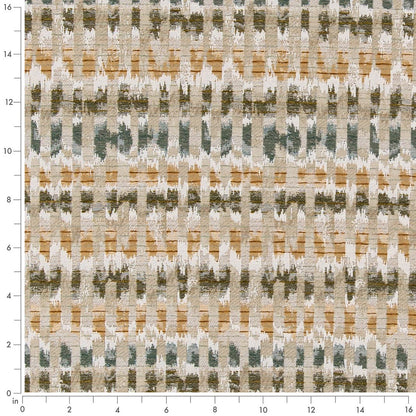 D3056 Abstract & Geometric Fern Green Charlotte Fabrics