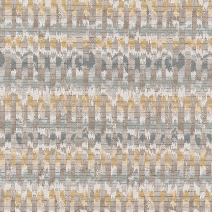 D3057 Abstract & Geometric Mineral Blue Charlotte Fabrics
