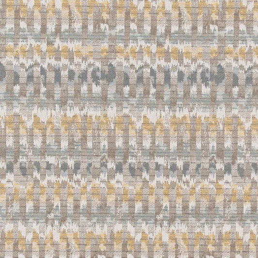 D3057 Abstract & Geometric Mineral Blue Charlotte Fabrics
