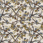 D3058 Abstract & Geometric,Leaves Breeze Blue,Green Charlotte Fabrics