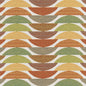 D3061 Abstract & Geometric Citrus Green,Orange & Rust Charlotte Fabrics