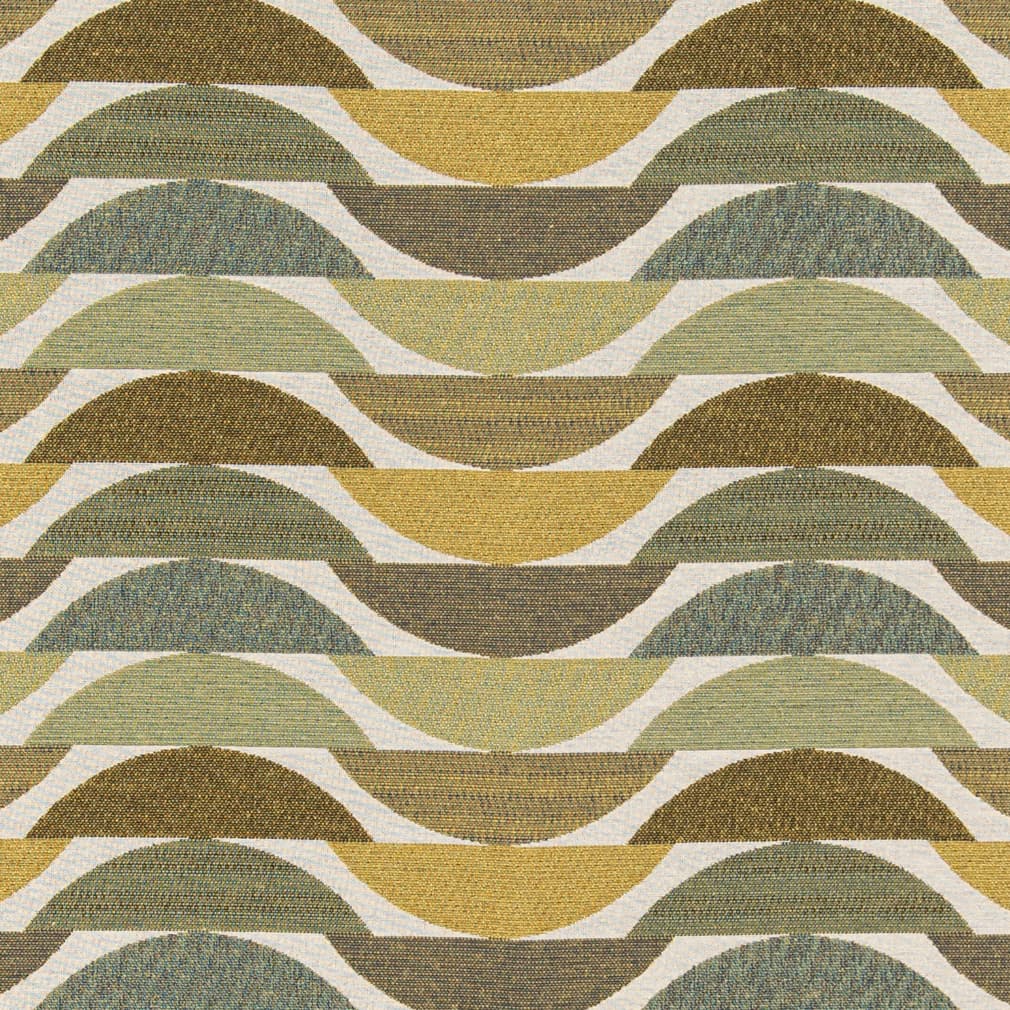 D3064 Abstract & Geometric Chartreuse Green Charlotte Fabrics