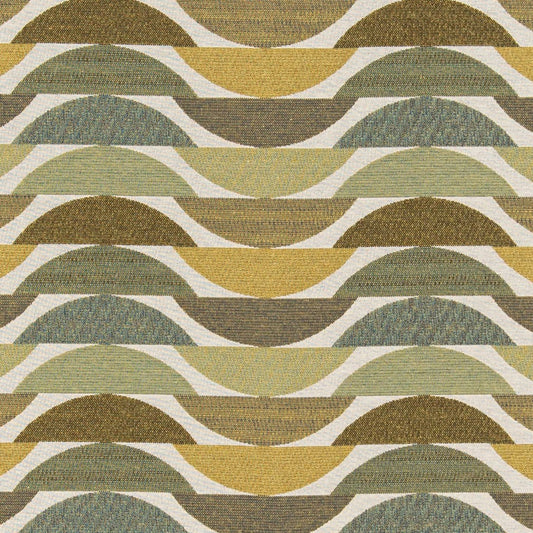 D3064 Abstract & Geometric Chartreuse Green Charlotte Fabrics