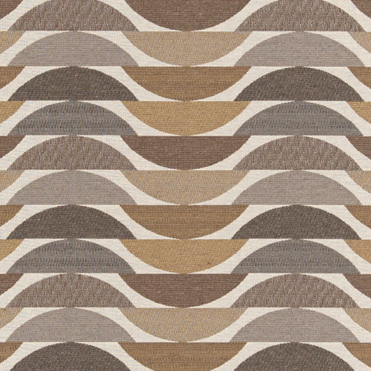 D3065 Abstract & Geometric Driftwood Beige & Taupe Charlotte Fabrics