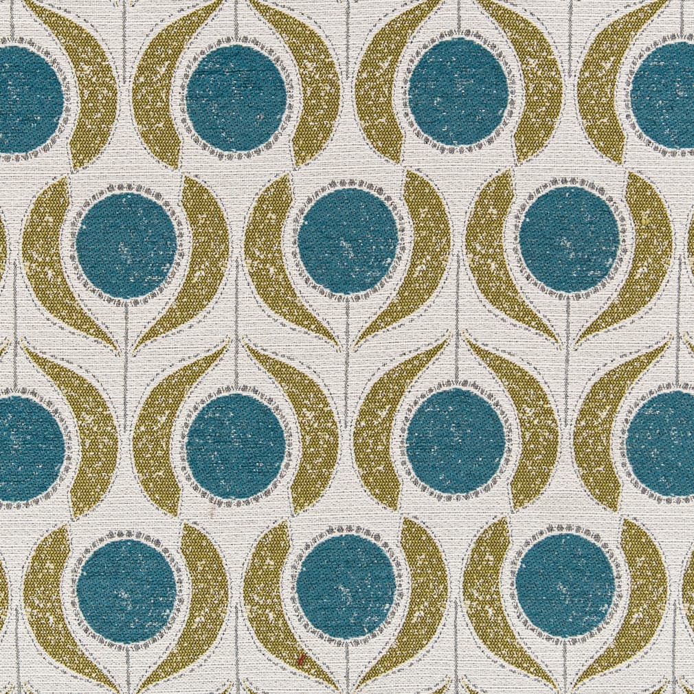D3068 Abstract & Geometric Surf Aqua & Teal,Green Charlotte Fabrics