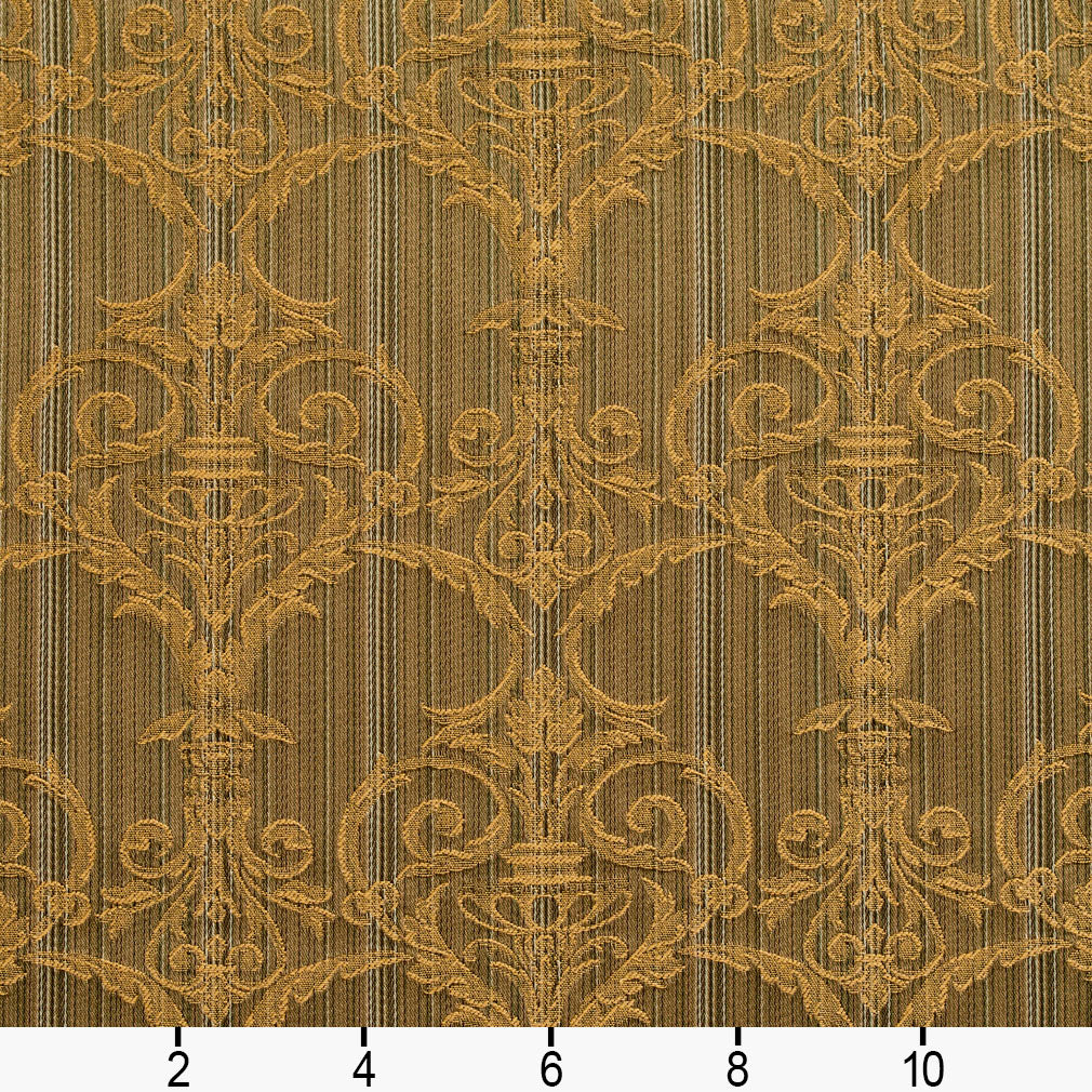 D308 Damask Juniper Victorian Green Charlotte Fabrics
