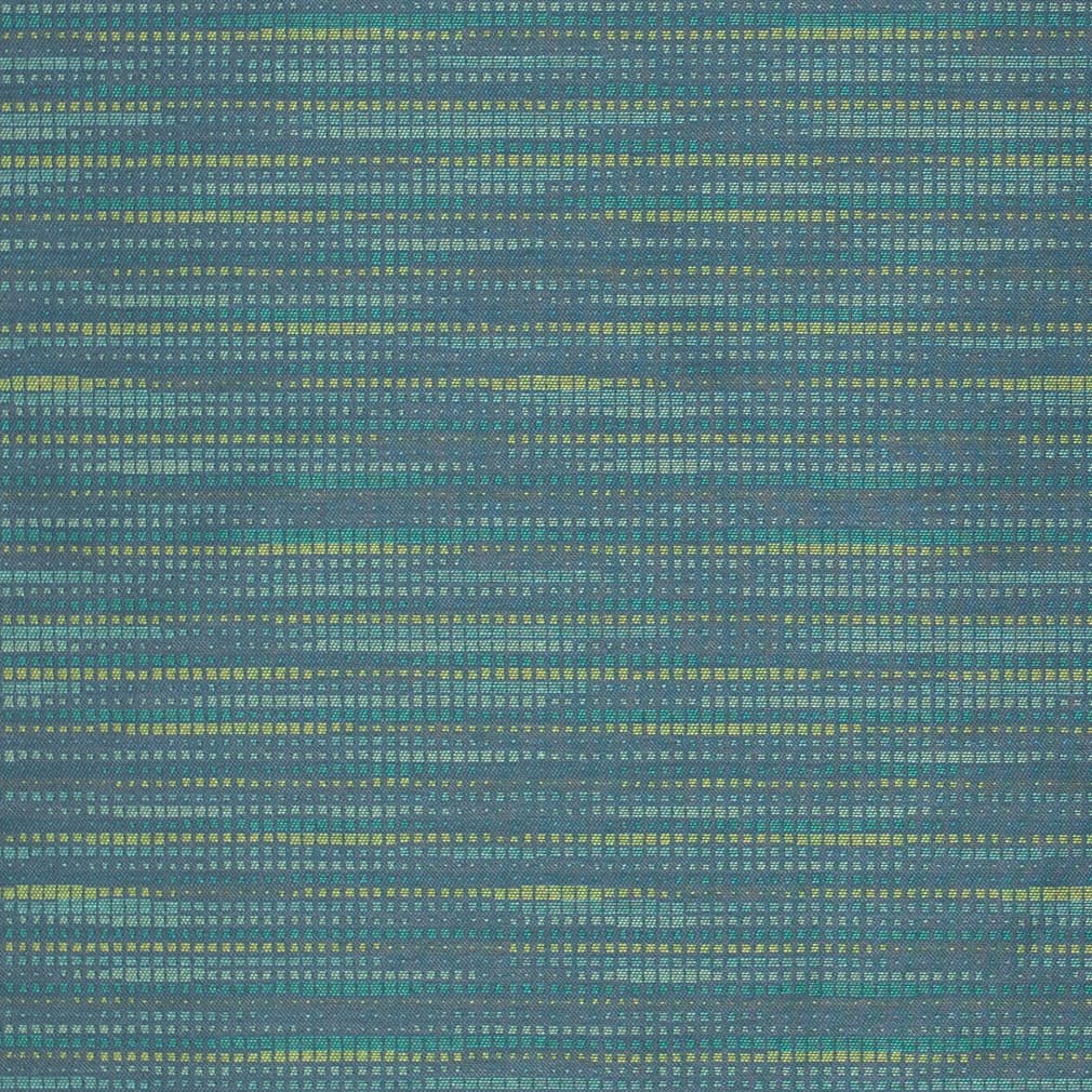 D3101 Abstract & Geometric Azure Blue Charlotte Fabrics