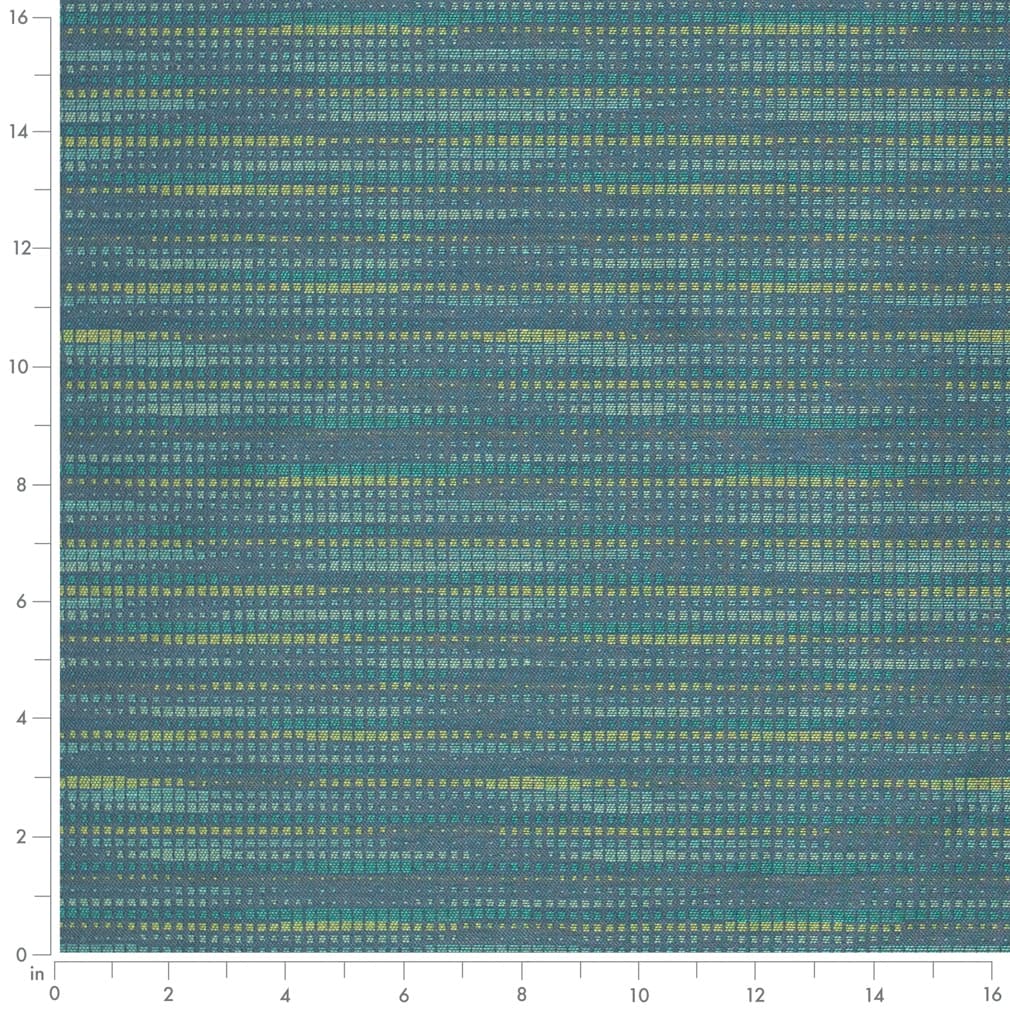 D3101 Abstract & Geometric Azure Blue Charlotte Fabrics