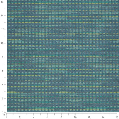 D3101 Abstract & Geometric Azure Blue Charlotte Fabrics
