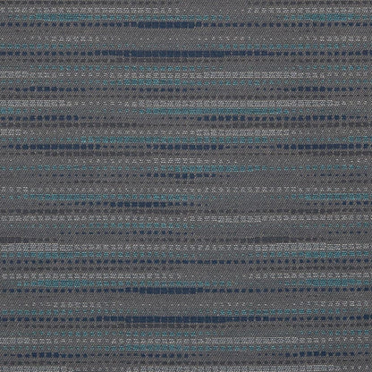 D3103 Abstract & Geometric Graphite Blue,Grey & Silver Charlotte Fabrics