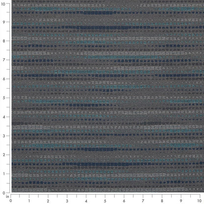 D3103 Abstract & Geometric Graphite Blue,Grey & Silver Charlotte Fabrics