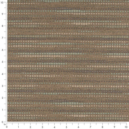 D3104 Abstract & Geometric Mocha Aqua & Teal,Beige & Taupe Charlotte Fabrics