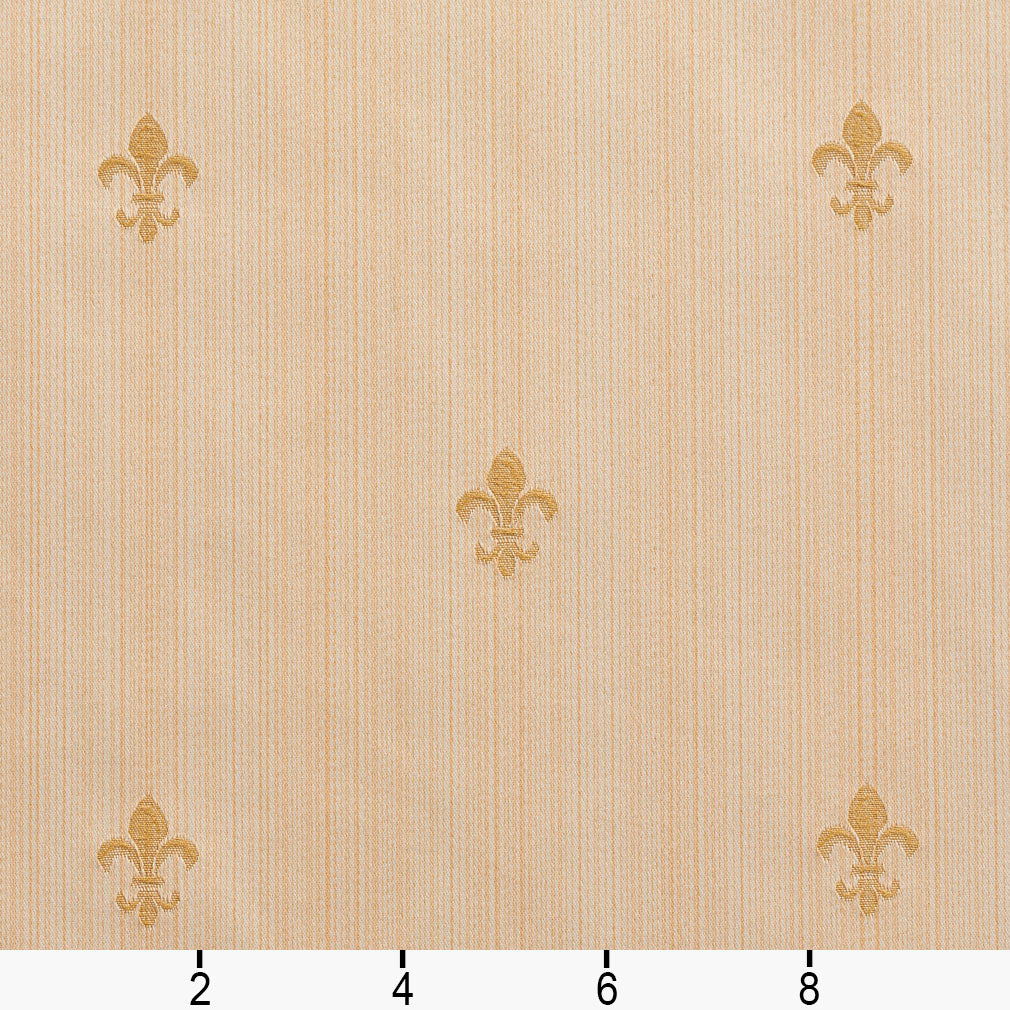 D310 Small Scale Antique Medallion Gold & Yellow Charlotte Fabrics
