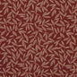 D3125 Leaves Ruby Red & Burgundy Charlotte Fabrics